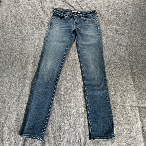 Levi's 711 Skinny Jeans Women's Medium Wash W27 L32 - Picture 6 of 15